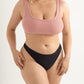 Imaara Feminine Period Underwear Inclusive Knickers. Product Padma Onyx Black